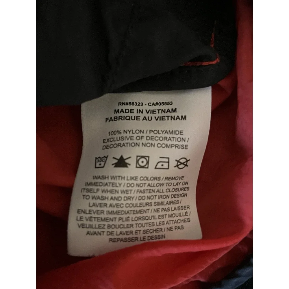 Nike Core Amplify Windrunner Windbreaker Red Black Sz‎ L Youth Kids Jacket